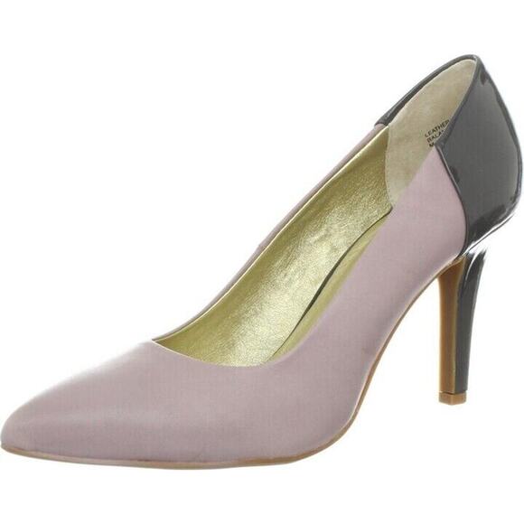 Seychelles Anthropologie Women's Heels Pumps Size 9 Violet 80s Retro Colorblock - Picture 3 of 8
